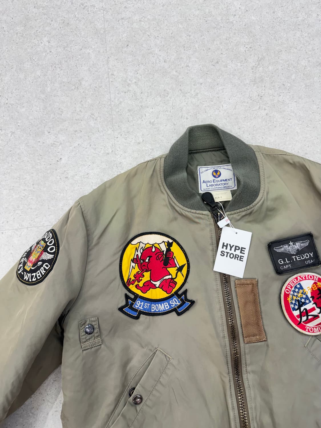 테드컴퍼니 ma-1 자켓 상품이미지2