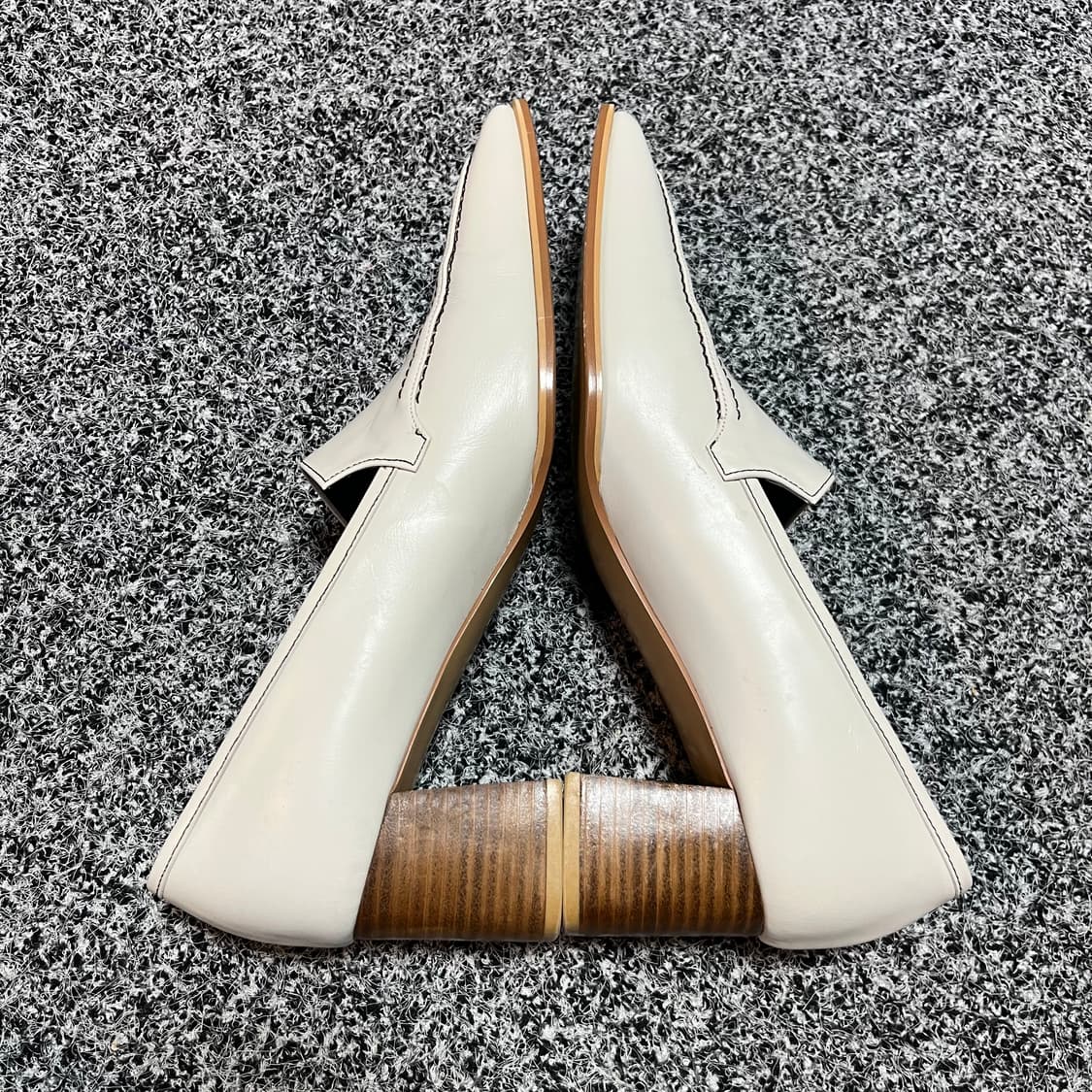 렉토 RECTO 아이보리 로퍼 펌프스 39 상품이미지7