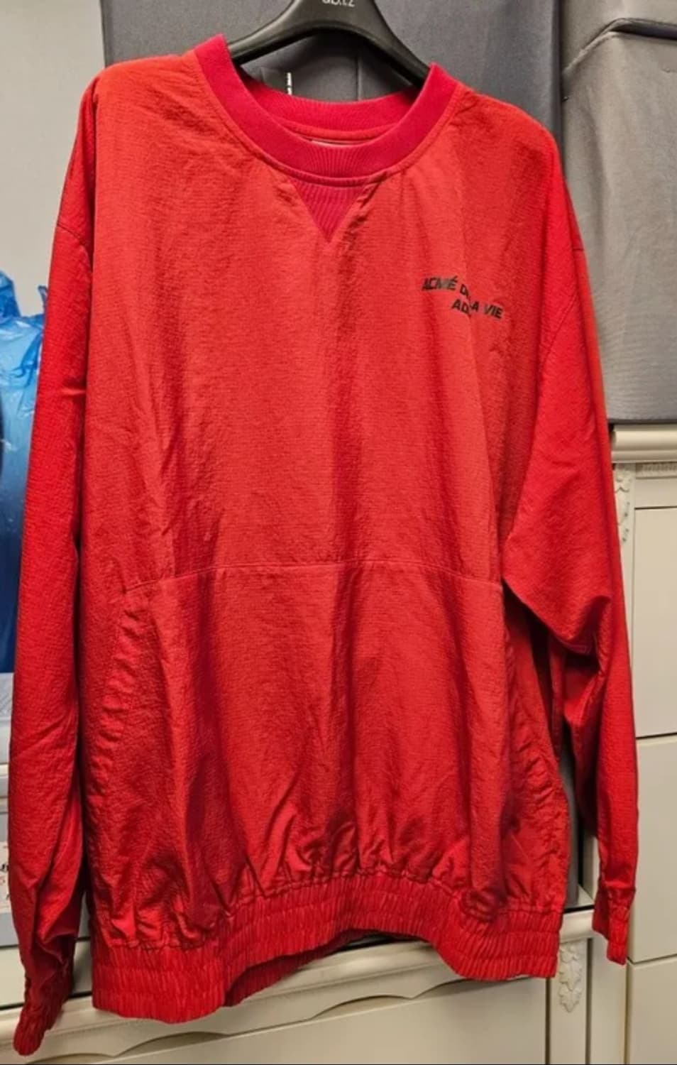 아크메드라비 레드 트레이닝복 셋업 (한정판) 상품이미지5