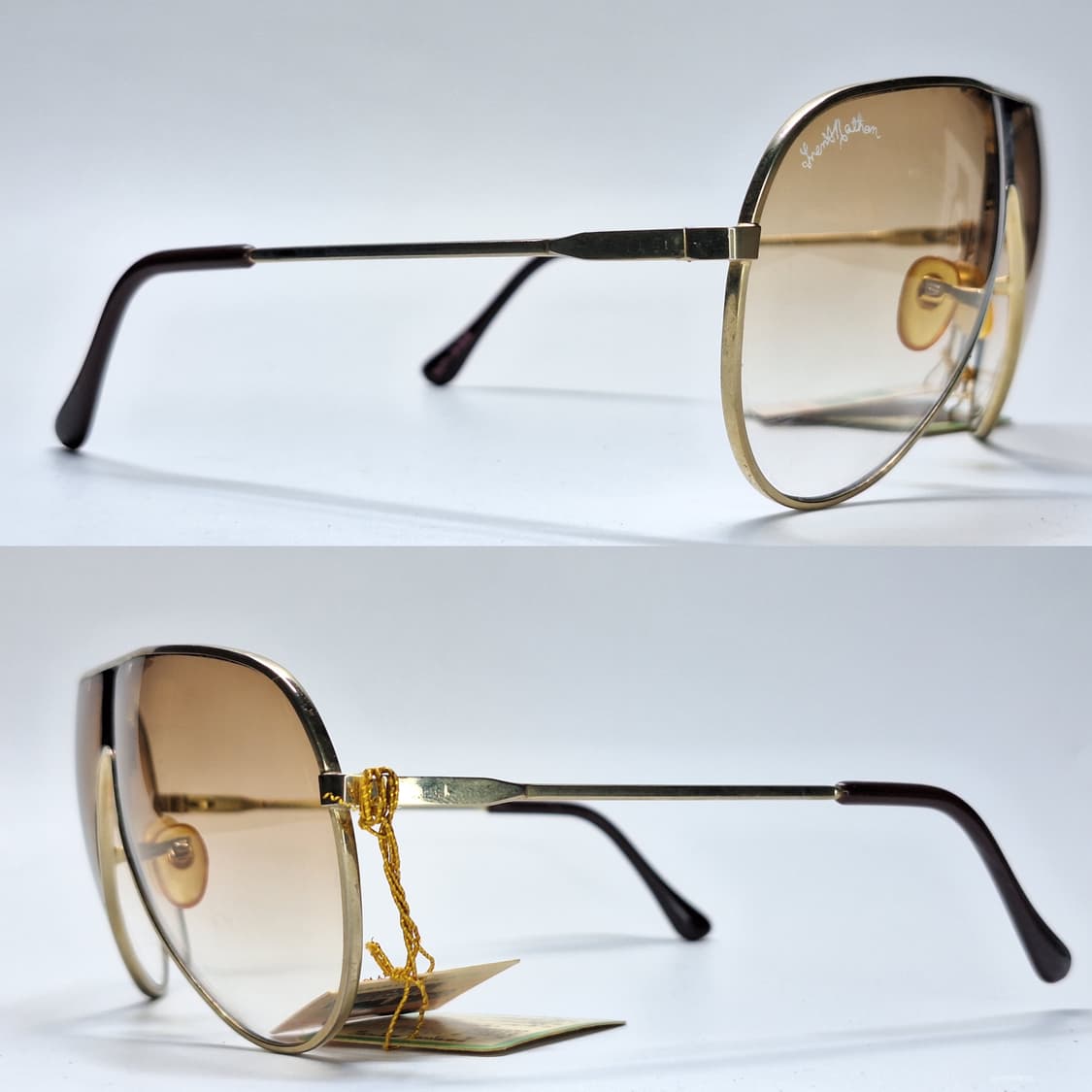 80s 일본제 빈티지 데드스톡 미사용/NP-332 선글라스 에비에이터 상품이미지3