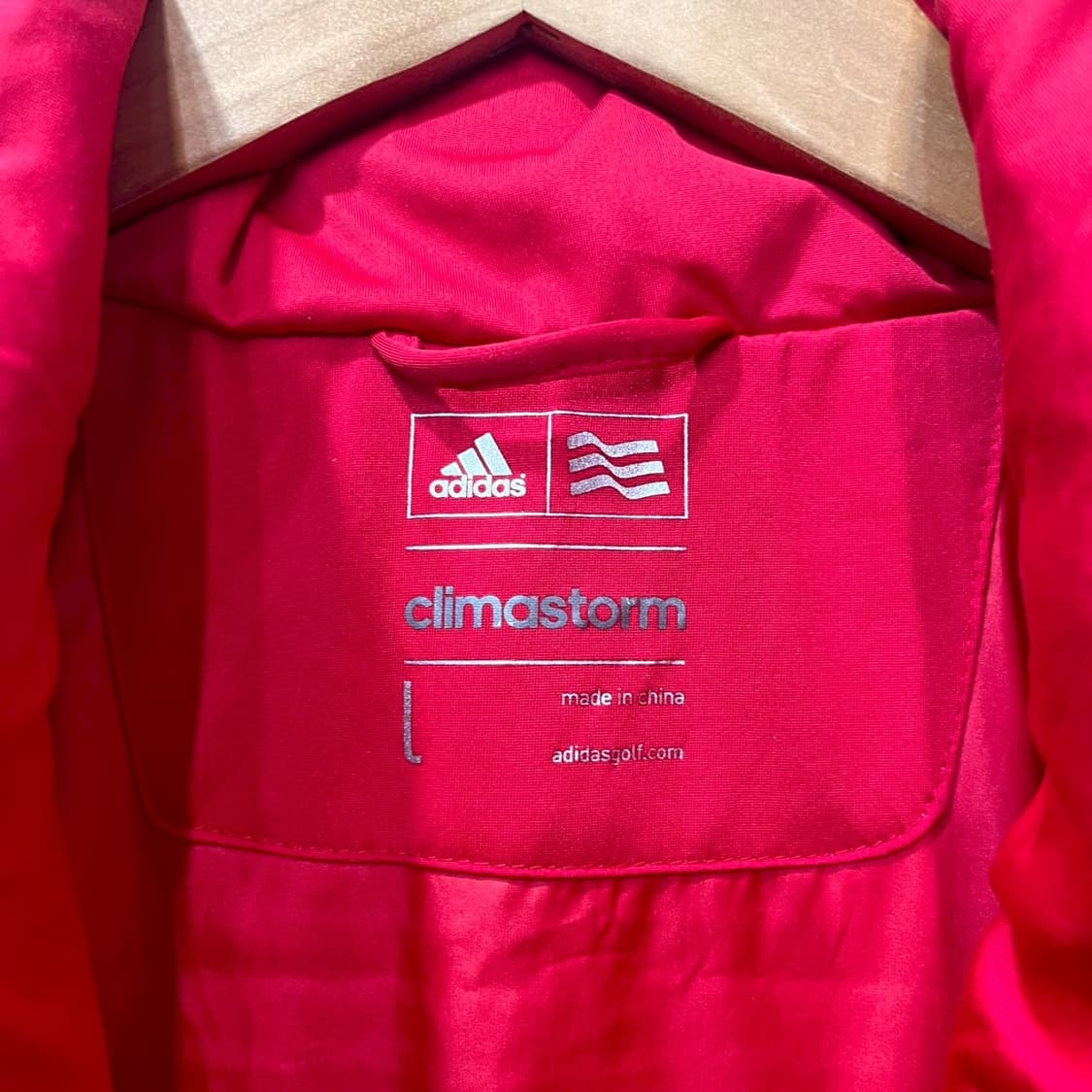 아디다스 클라이마스톰 레드 다운 패딩 베스트 (M) 상품이미지6