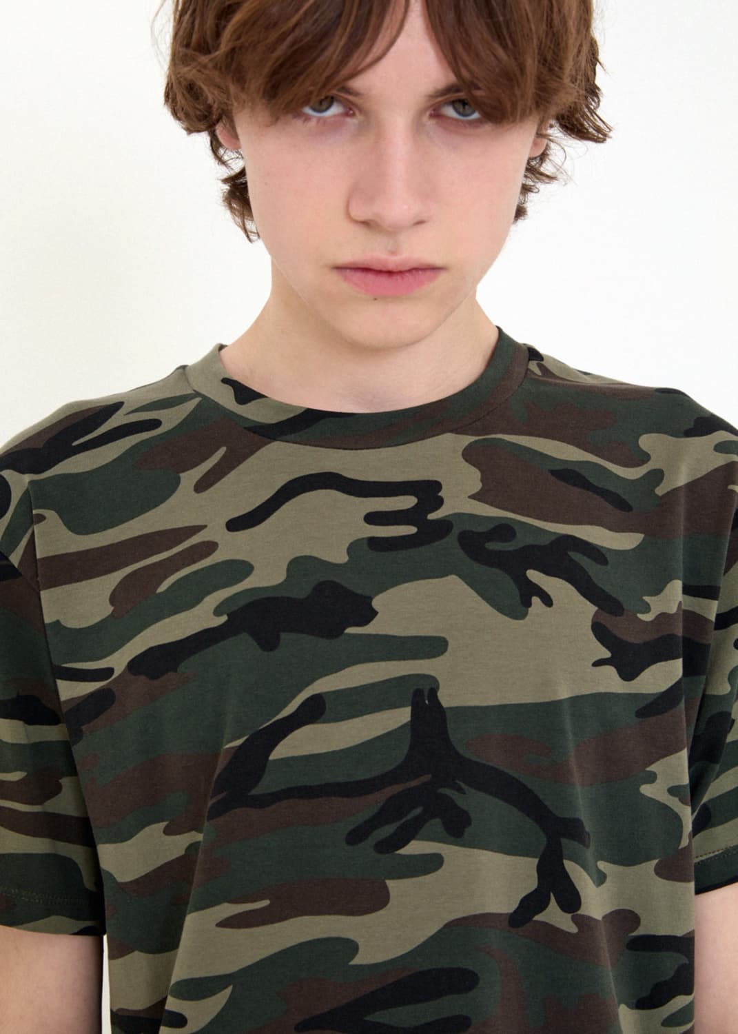 261 CAMO S/S T-SHIRT (WOODLAND) 상품이미지2
