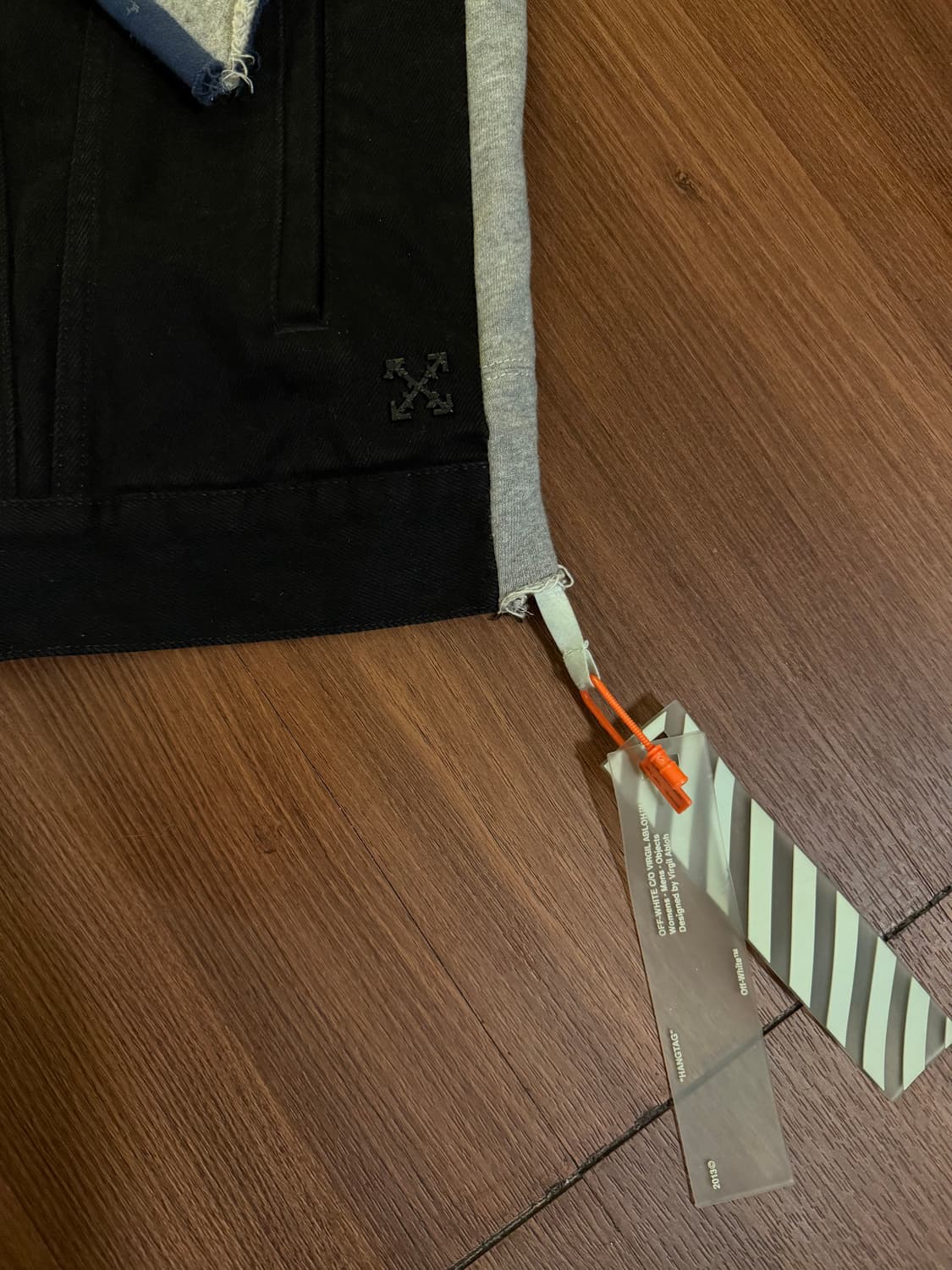 오프화이트 데님 재킷 상품이미지3