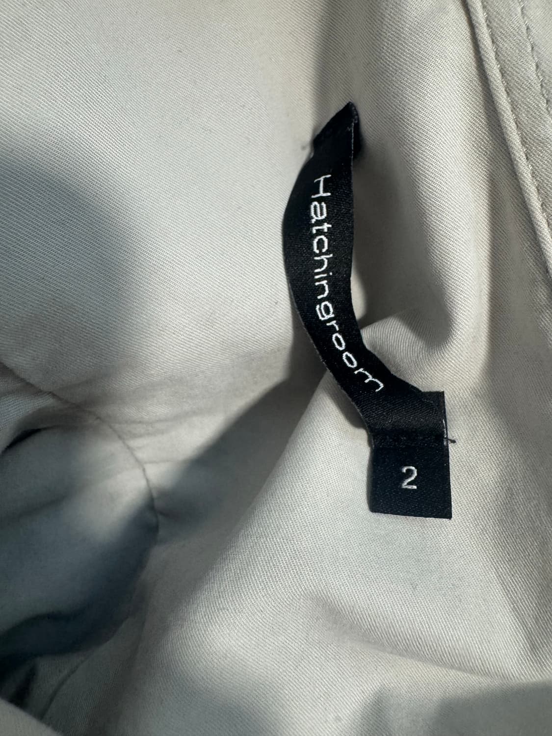 [2] 해칭룸 아웃 바텀 셔츠 실버 상품이미지3