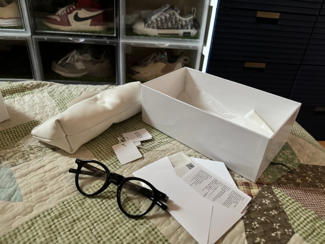 젠틀 몬스터 x 메종 마르지엘라 MM116 블랙 클리어 상품이미지3