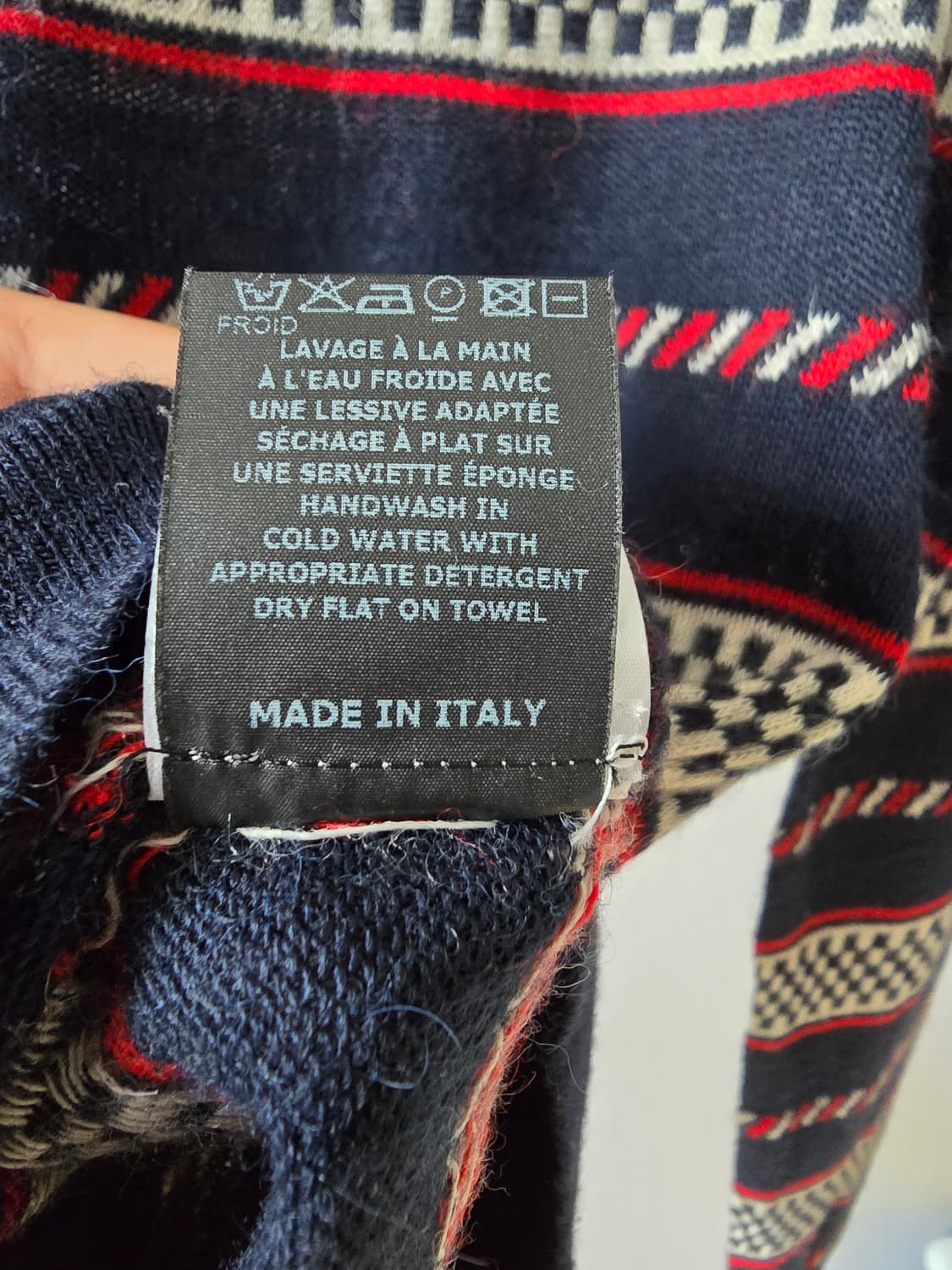 이자벨 마랑 에뚜왈 스트라이프 체크 니트 상품이미지7