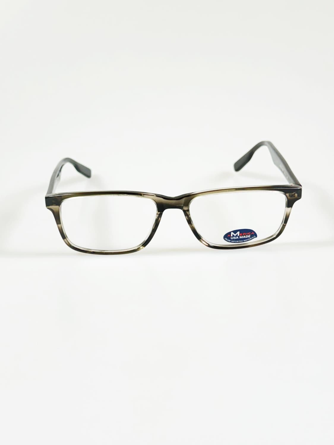 미국제 M AMERICA 그레이 톨토이즈 뿔테 스퀘어 빈티지 안경 상품이미지2
