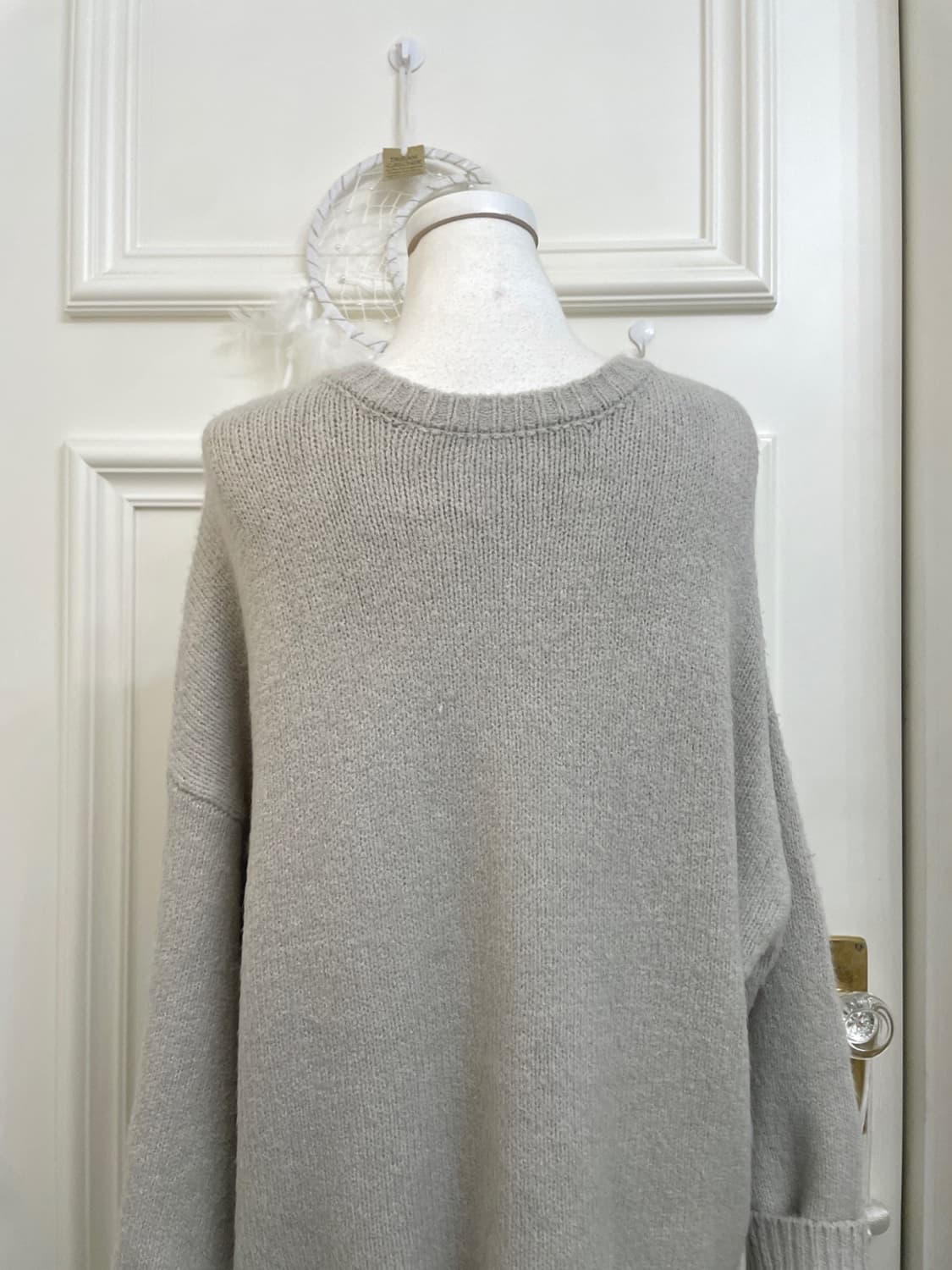ash gray warm loose cardiagn(size-M) 상품이미지4