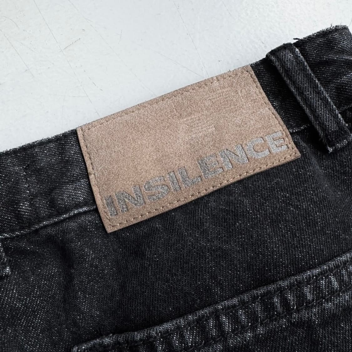 인사일런스 카펜터 흑청 와이드 데님팬츠 상품이미지6