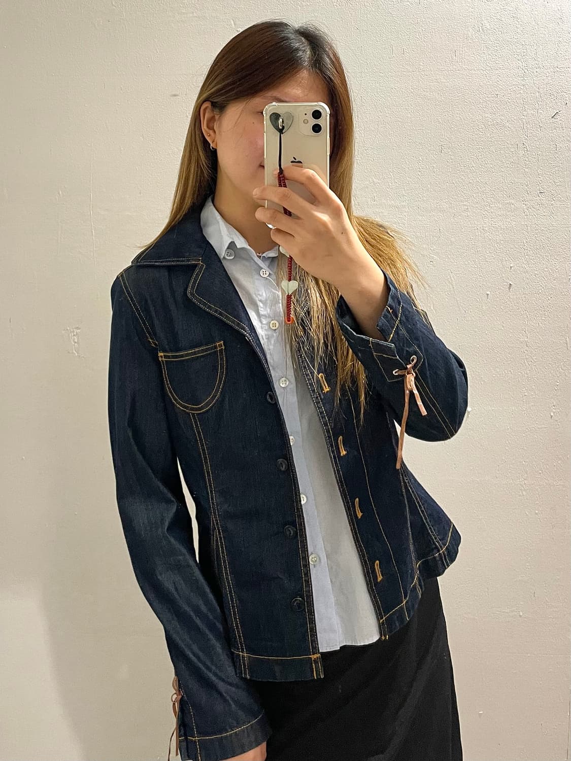 COURREGES y2k denim jacket 상품이미지1