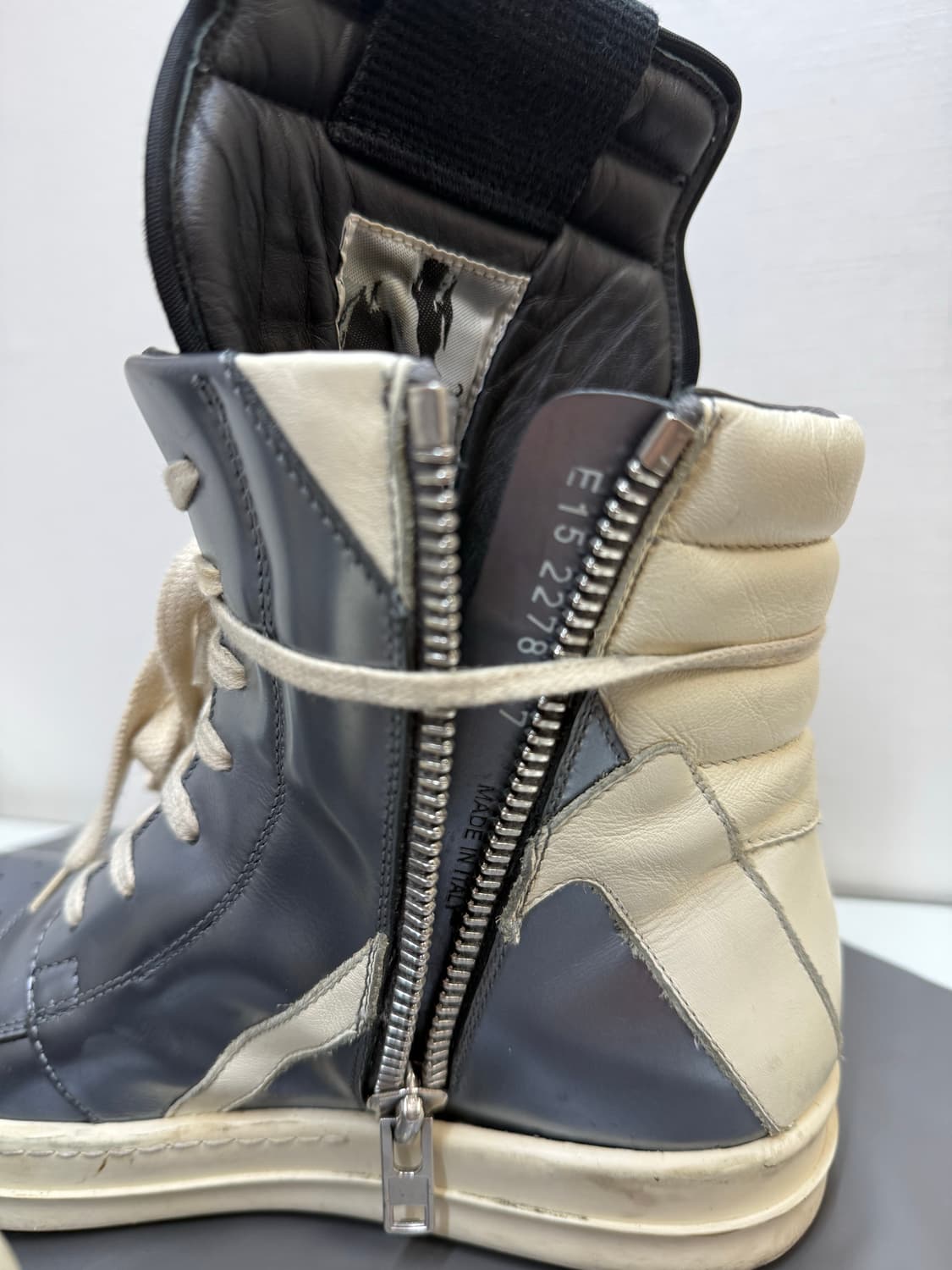 Rick Owens 지오바스켓 실버 상품이미지7