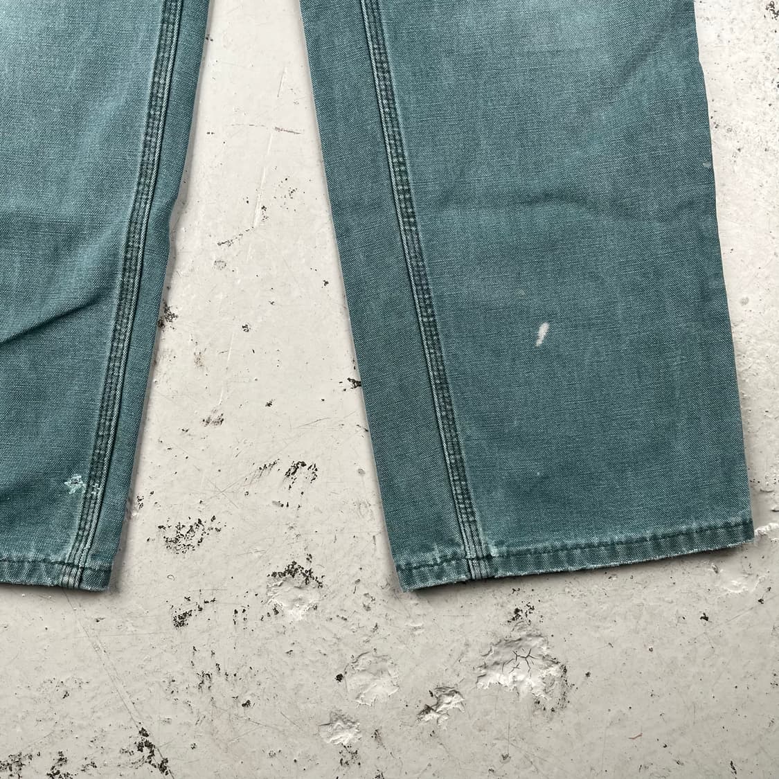 올드 칼하트 카펜터 팬츠 헌터그린 상품이미지9