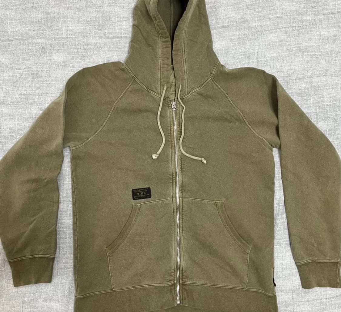 더블탭스 13SS 후드 집업 상품이미지1