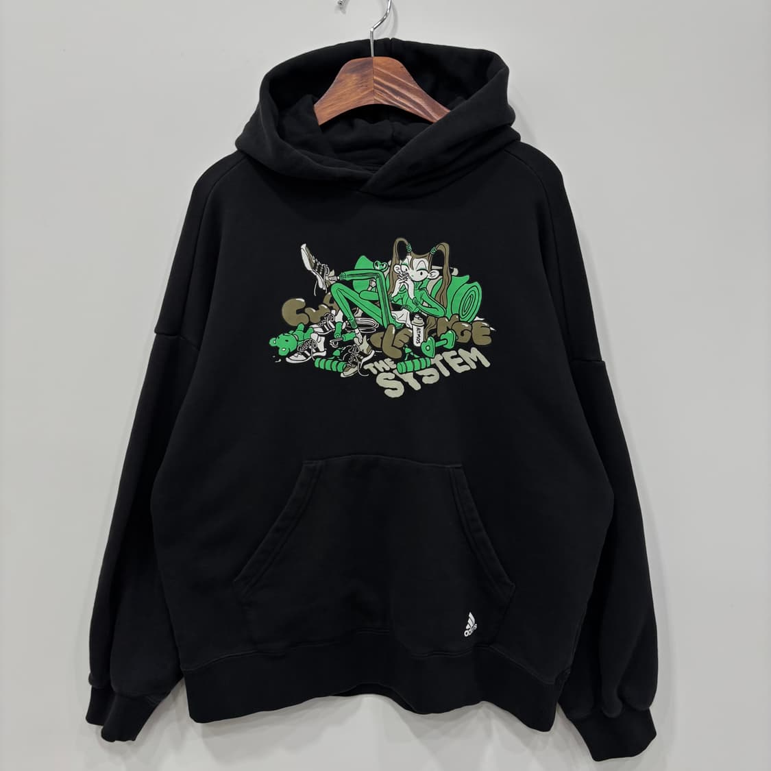 adidas 오버핏 후드티 상품이미지1
