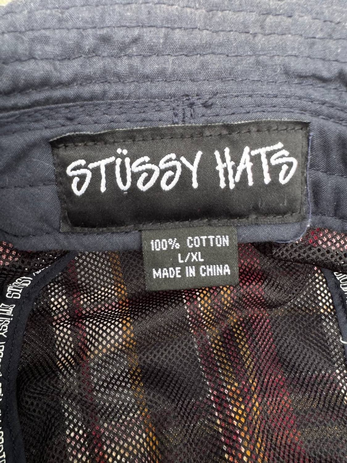 Stussy check pattern bucket hat 상품이미지4