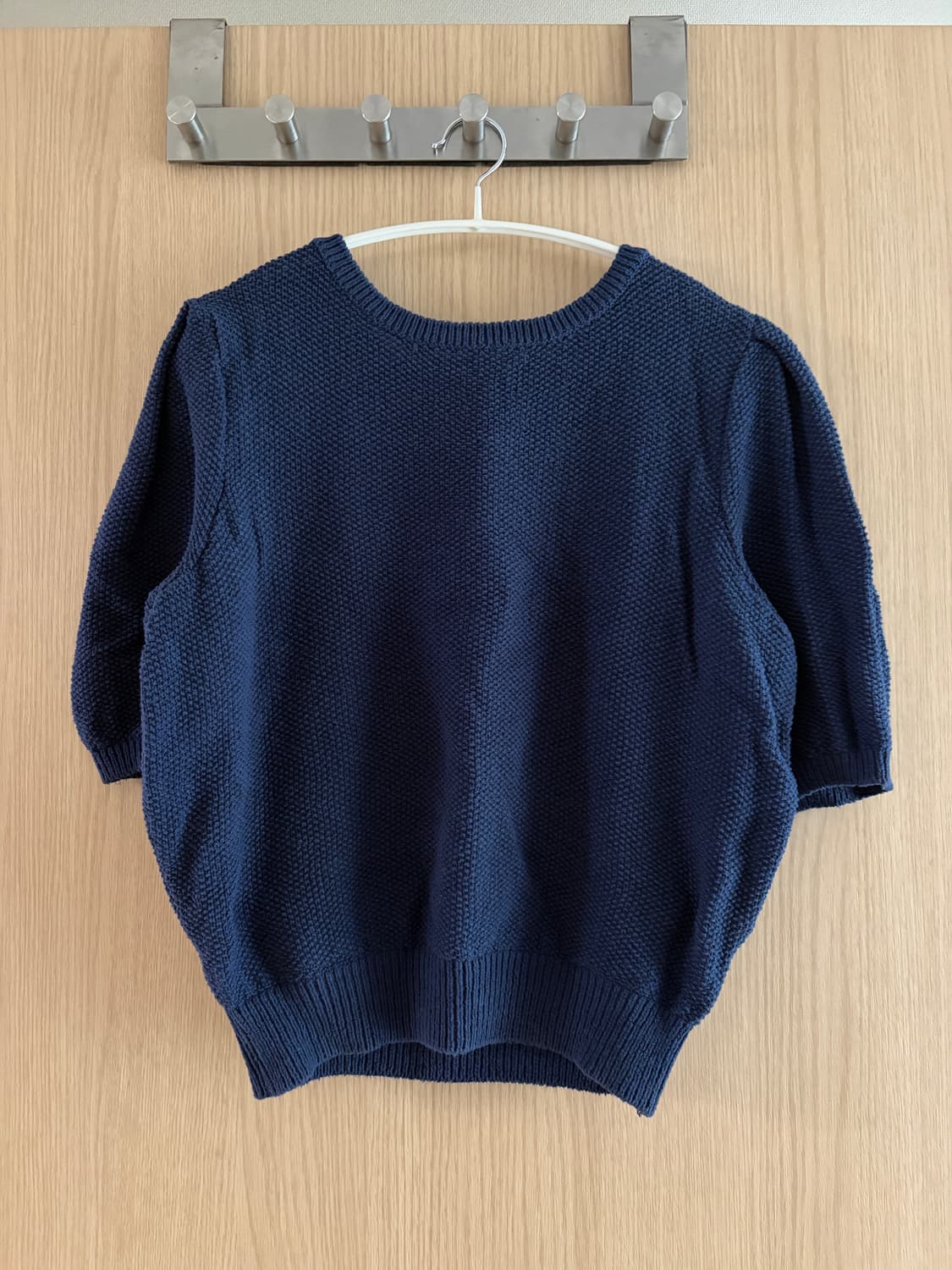문달 Charites knit in navy 상품이미지1