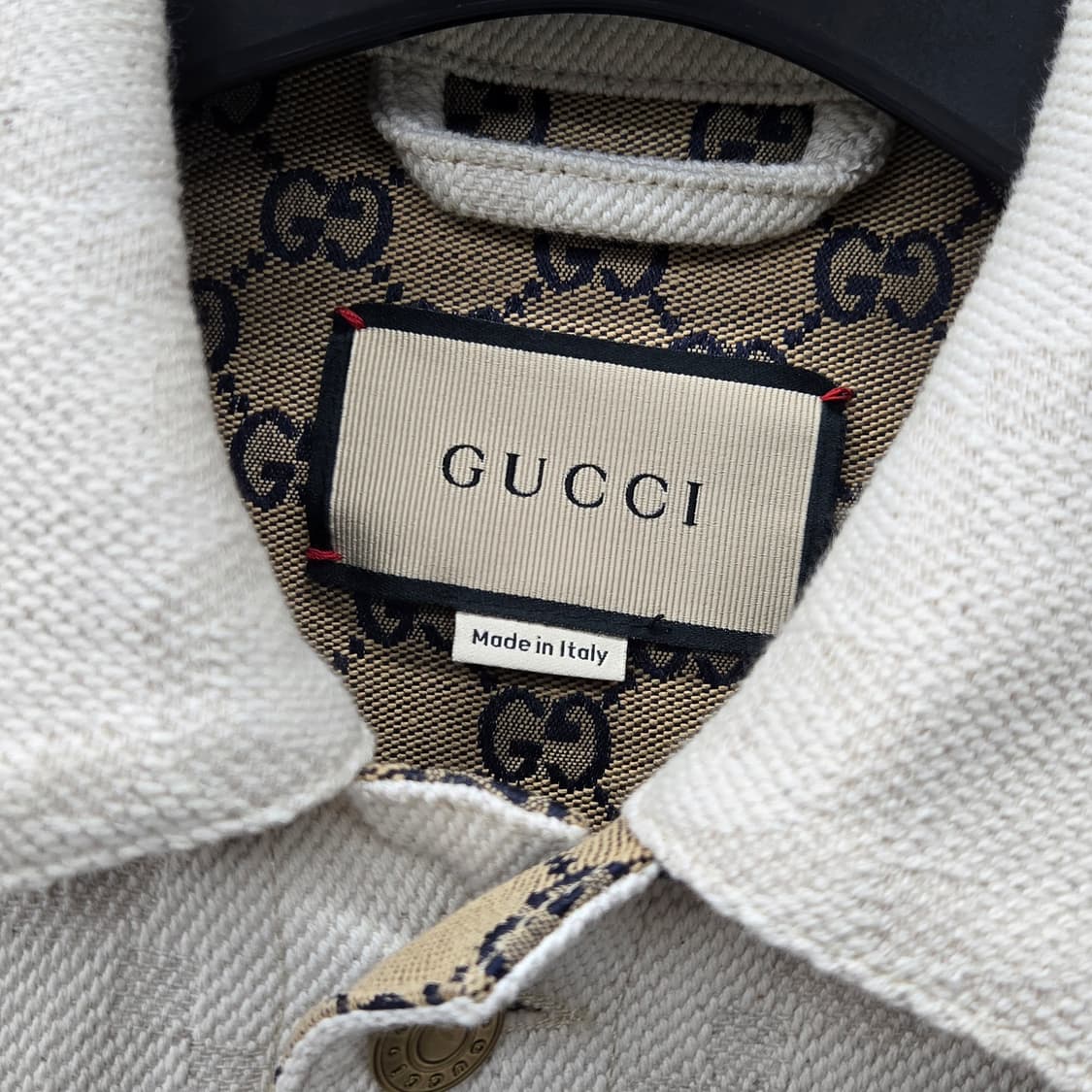 구찌 GG 맥시 자카드 데님 자켓 44 상품이미지4