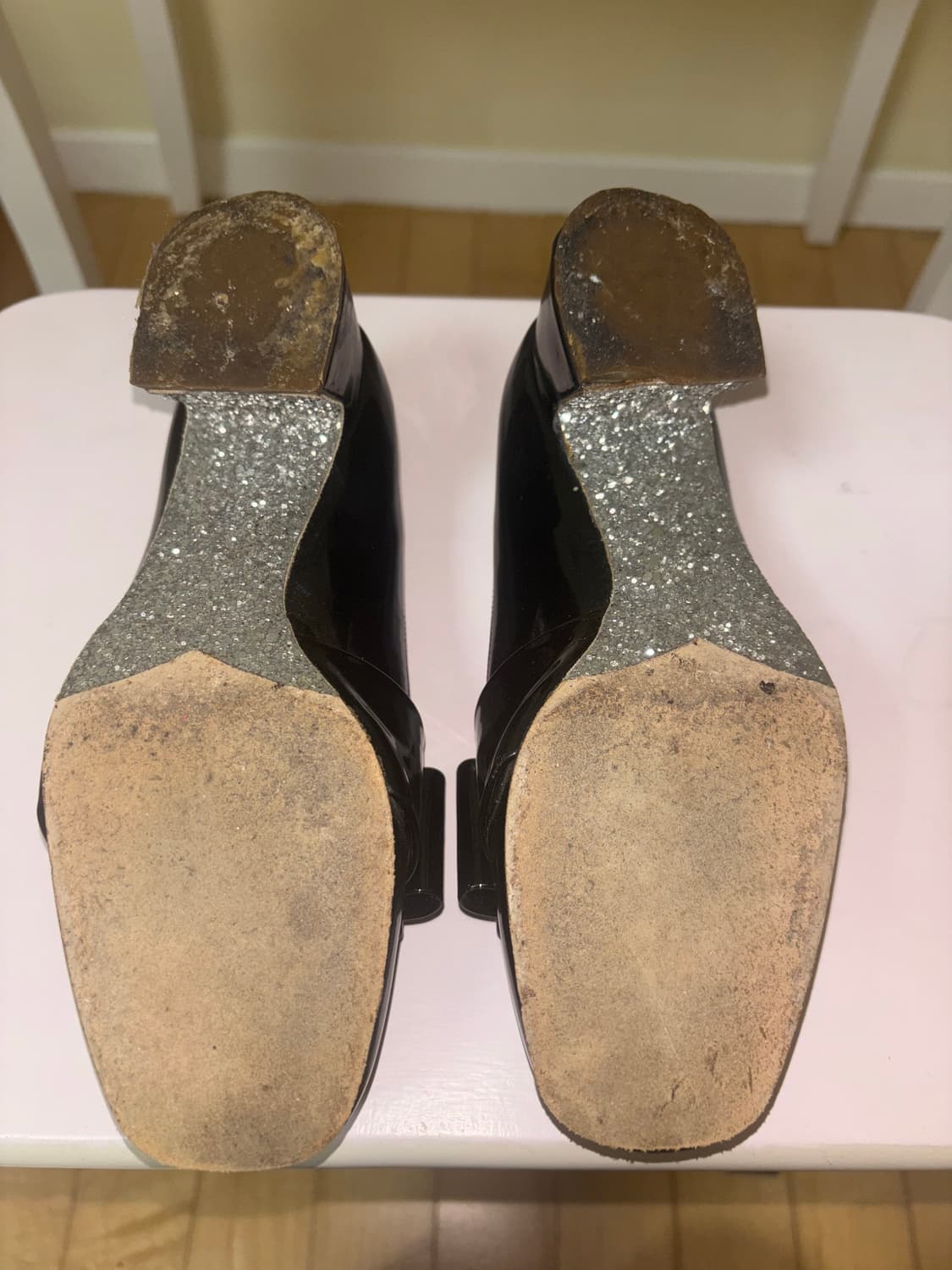 미우미우 애나멜 리본 구두 상품이미지3