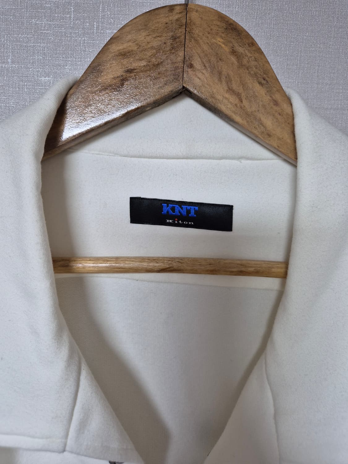 키톤(KITON) 화이트 버튼다운 셔츠 / XL / 110 상품이미지5