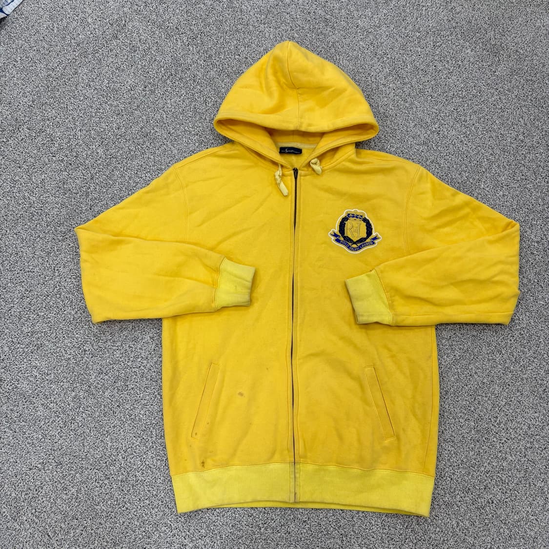 실측 폴로 랄프로렌 기모 후드 집업 0316J 상품이미지1