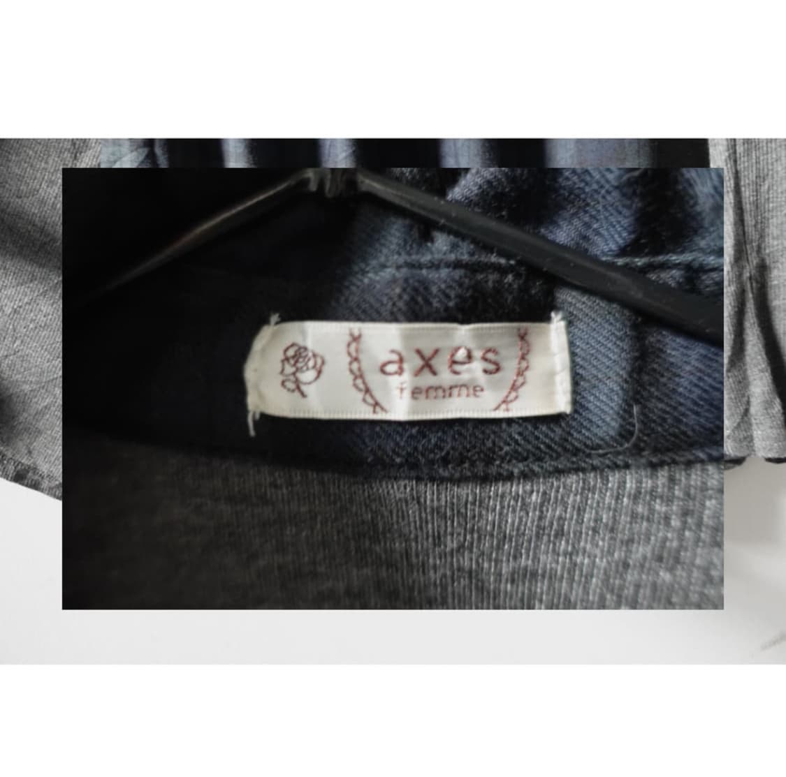 Axes Femme Check Shirt Cardigan 상품이미지7