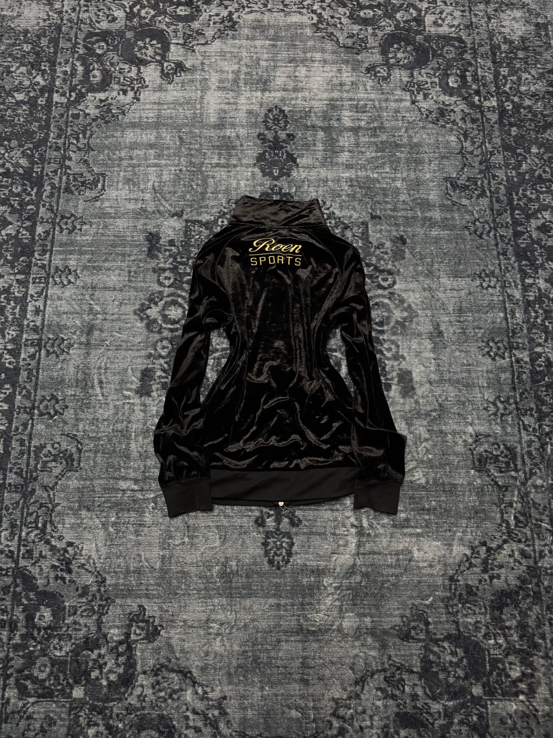 Roen sports skull velour track top 상품이미지6