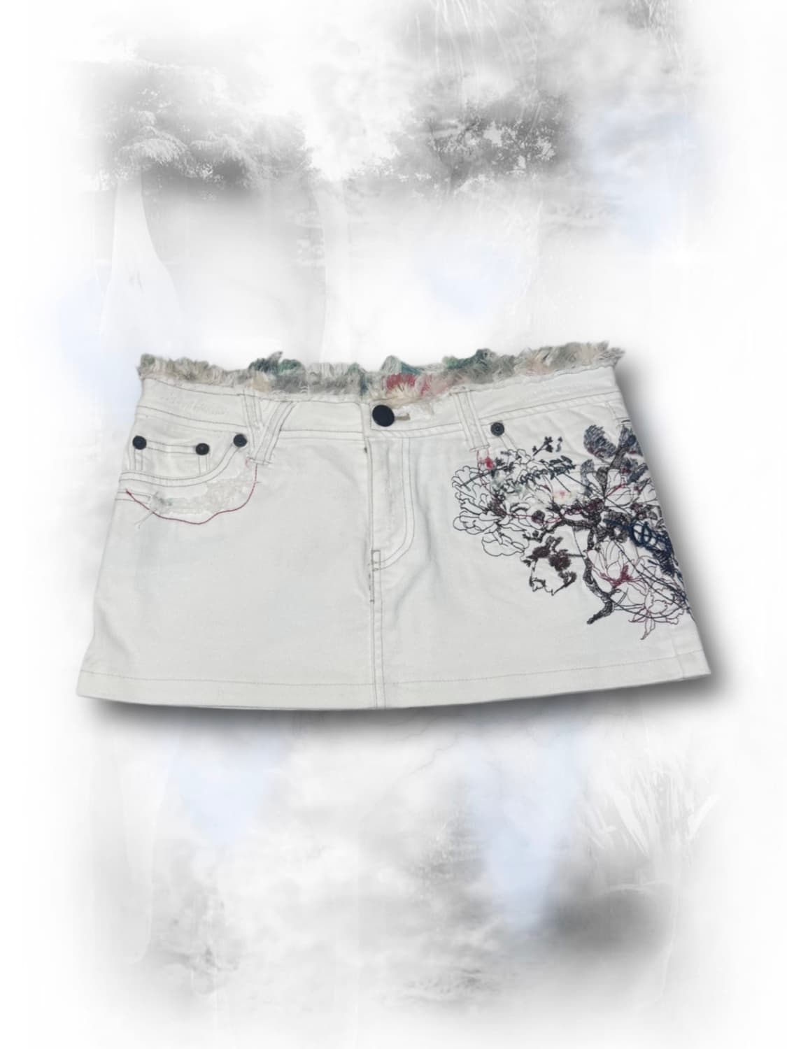 oriental mini fur skirt 상품이미지1