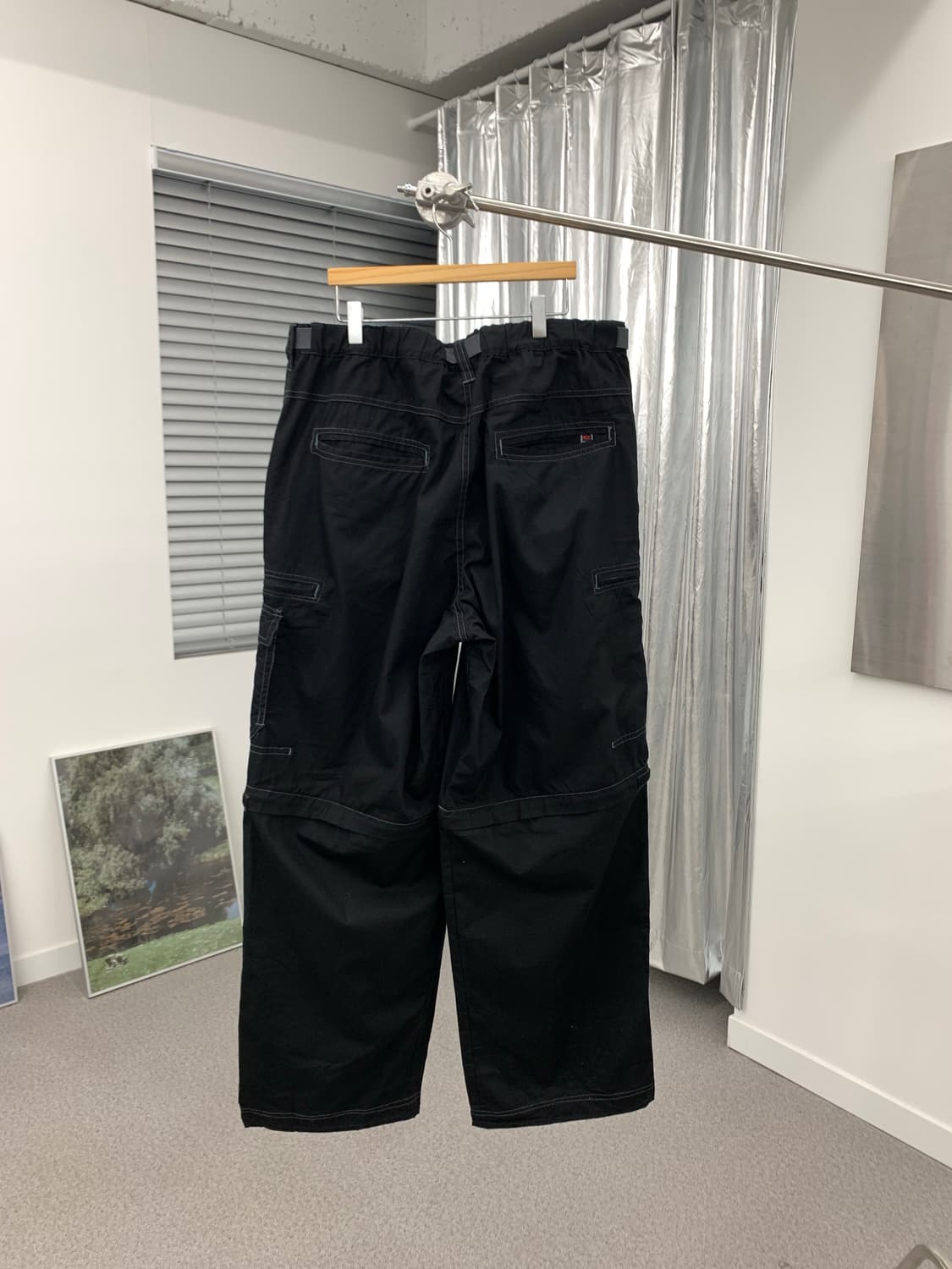 ~34 쉐브르 재패니즈 더블니 분리형 카고팬츠 상품이미지2