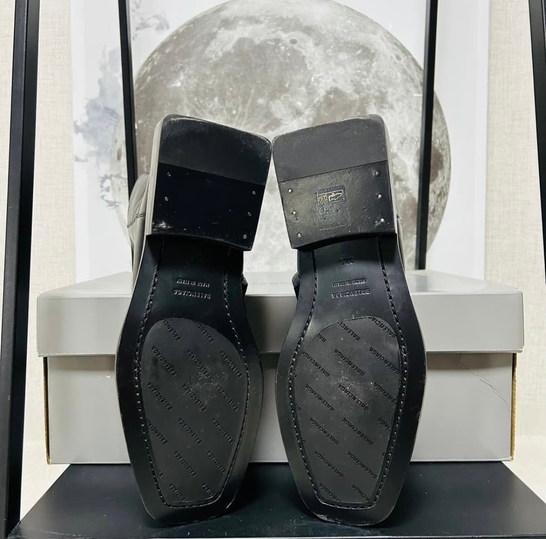 Balenciaga leather boots 발렌시아가 스퀘어토 레더부츠 상품이미지2