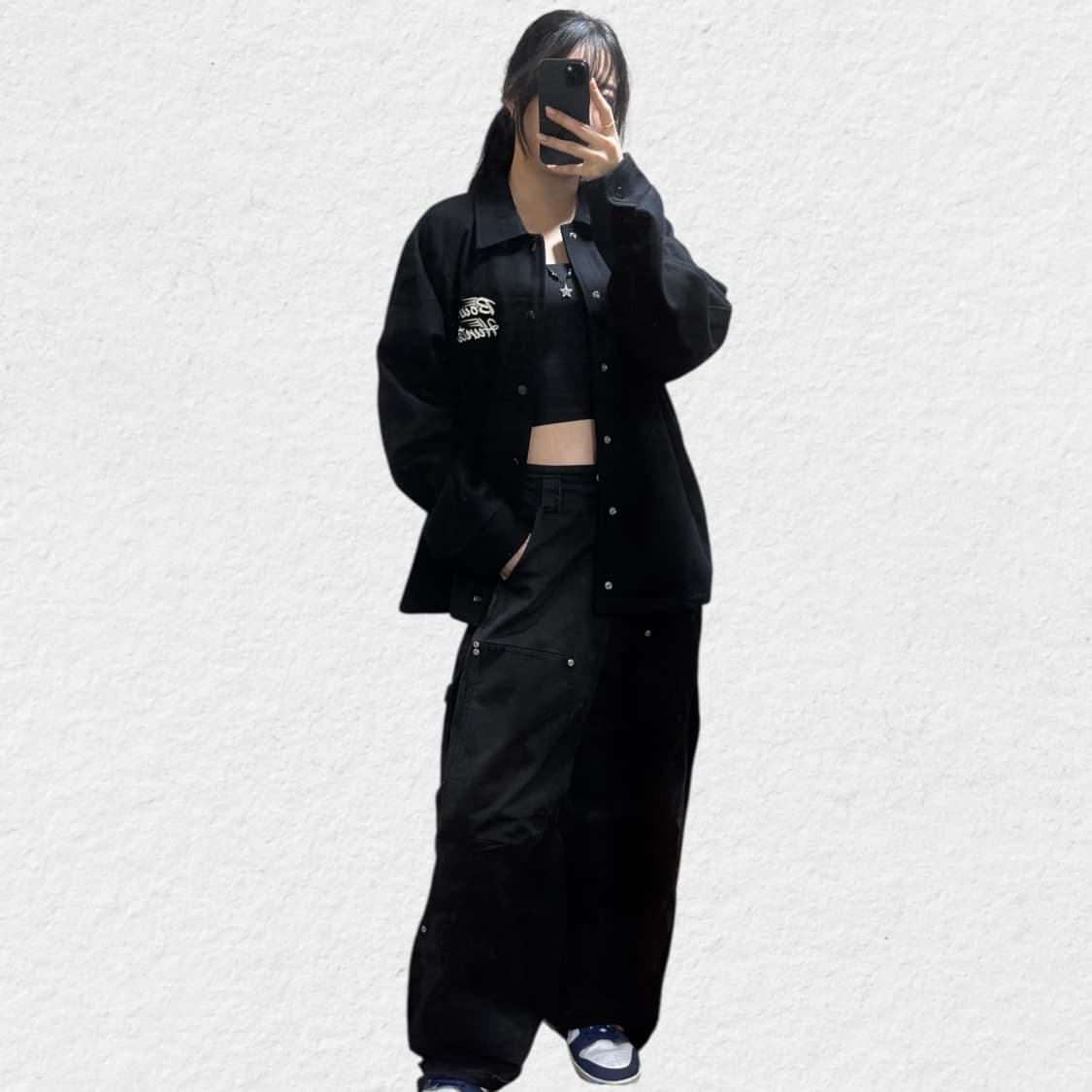 바운티헌터 스컬 울 자켓 상품이미지3