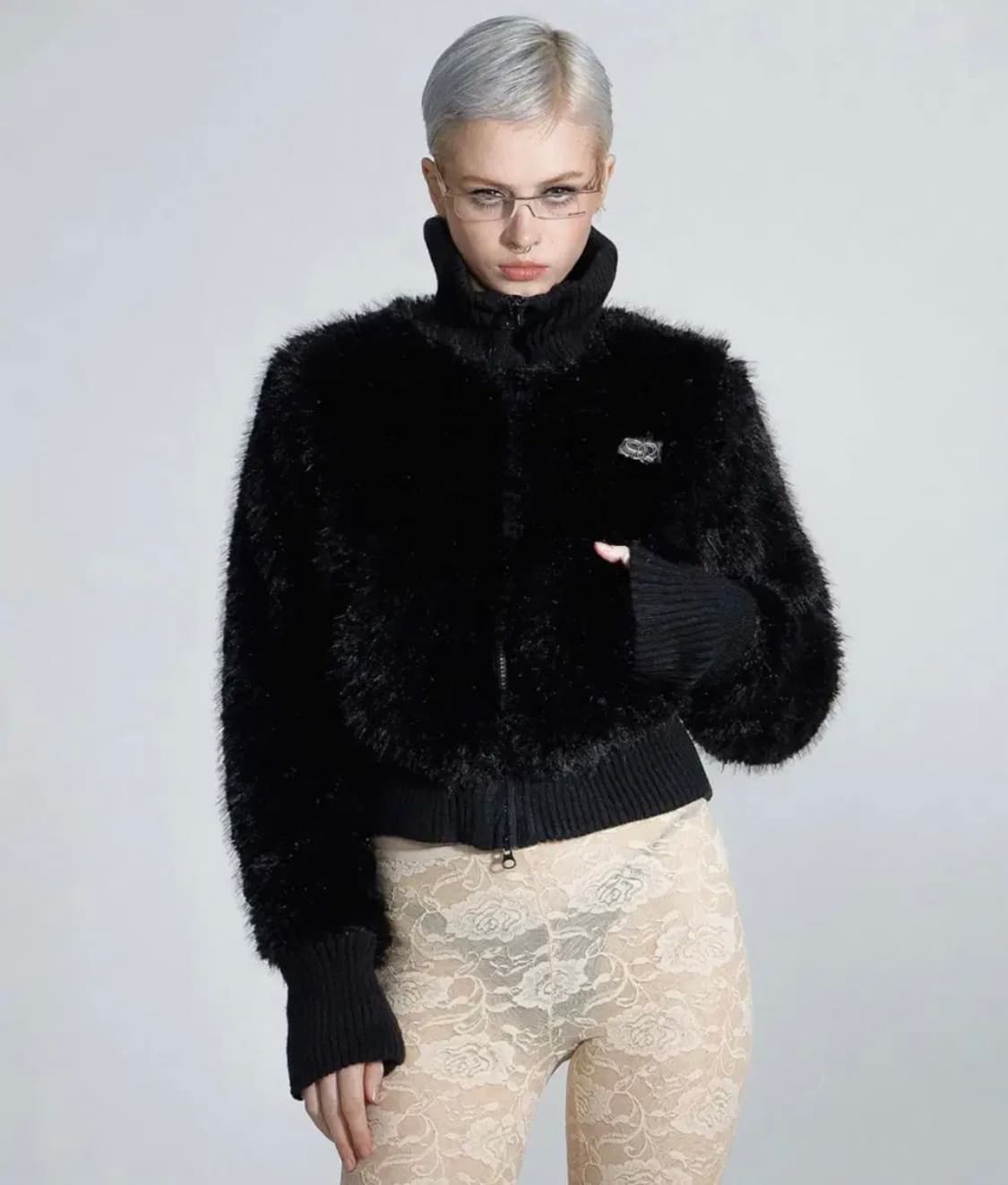 스컬프터 퍼 자켓  상품이미지2