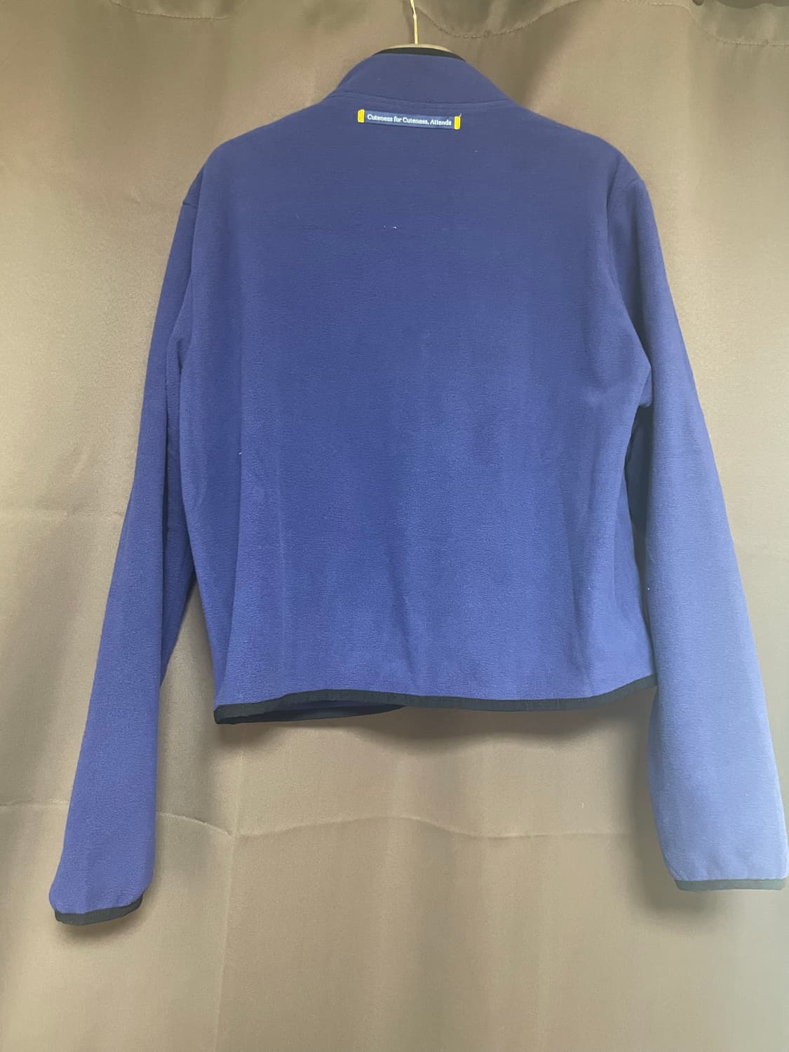 새상품) 샵 어텐즈 Shop attends 블루 플리스 후리스 상품이미지3