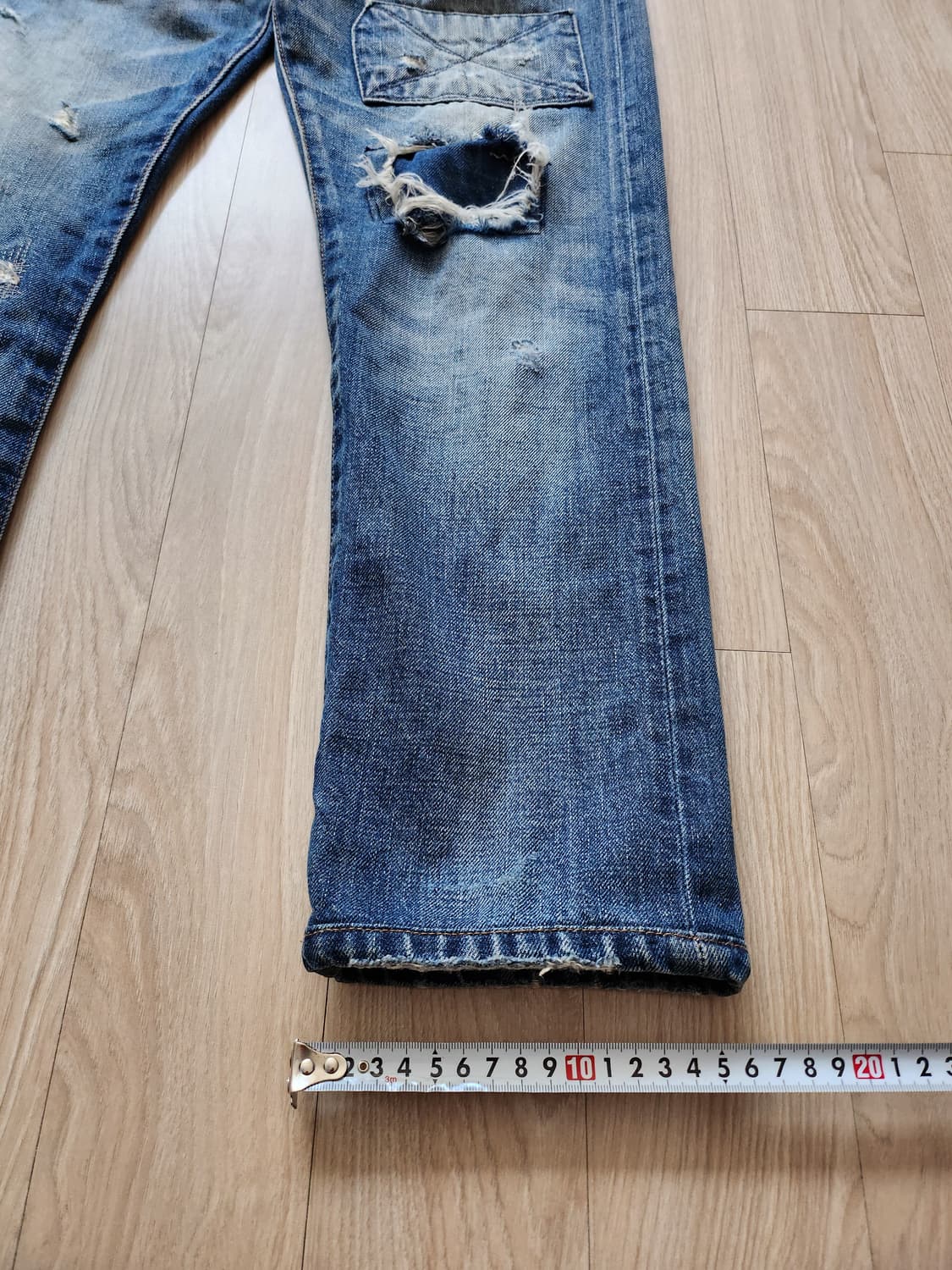 폴로랄프로렌 워싱패치청바지(30/32 상품이미지7