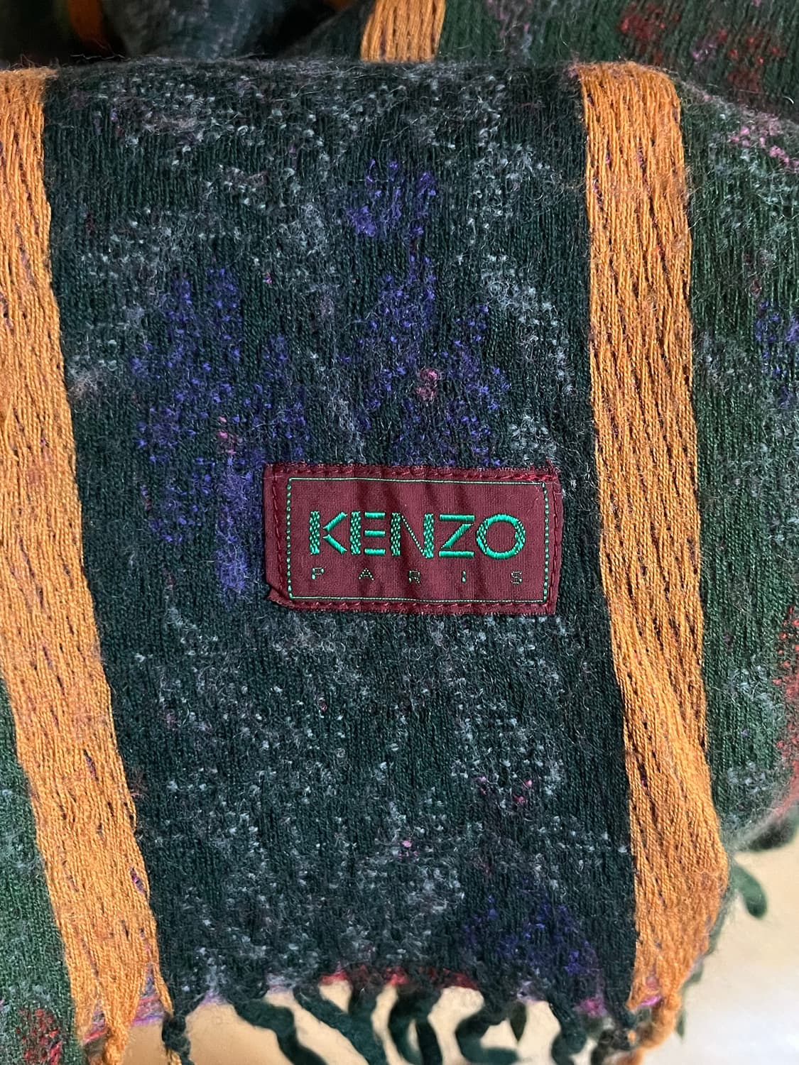 빈티지 겐조 머플러 상품이미지3