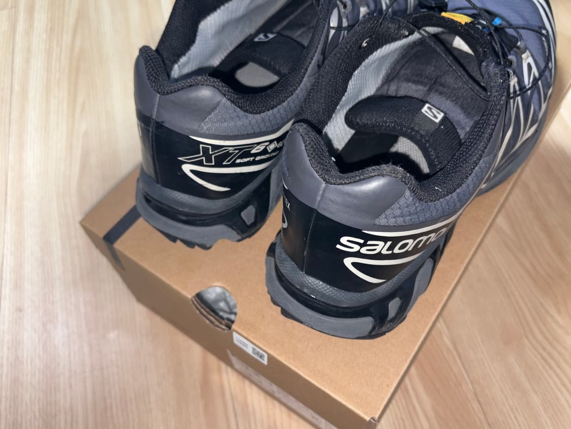 [중고]살로몬 XT-6 고어텍스 블랙 에보니 285mm 상품이미지9