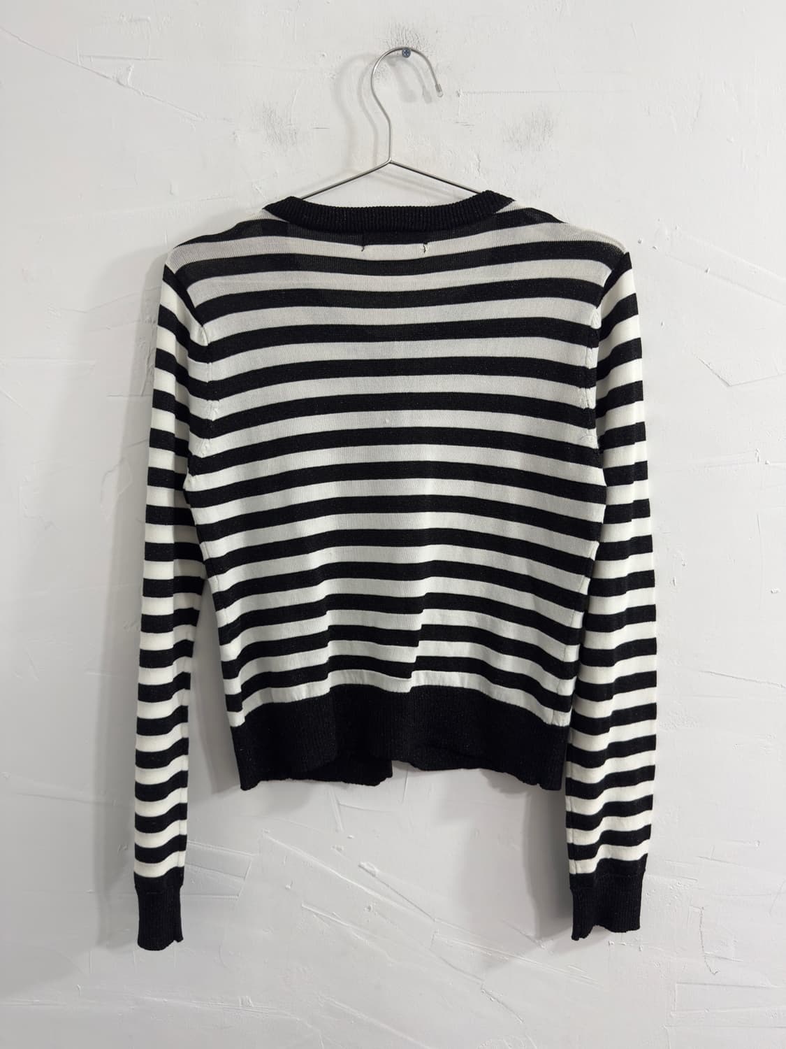 sorridere ribbon stripe cardigan 상품이미지3