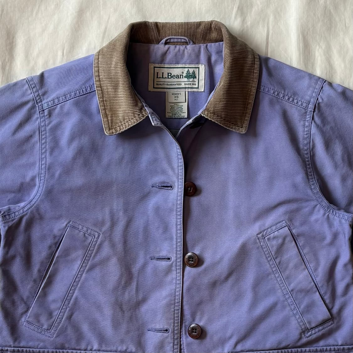 [XS] 90s USA L.L.Bean 코튼 캔버스 필드 자켓 상품이미지2
