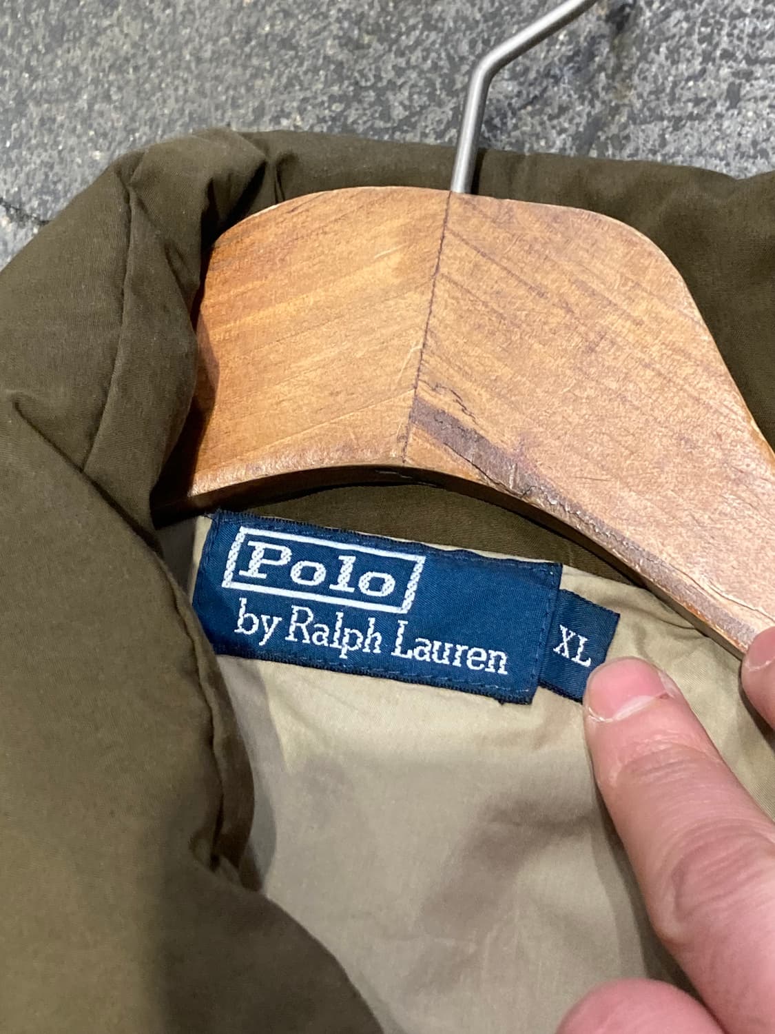 폴로 오리털 셔츠자켓 상품이미지2