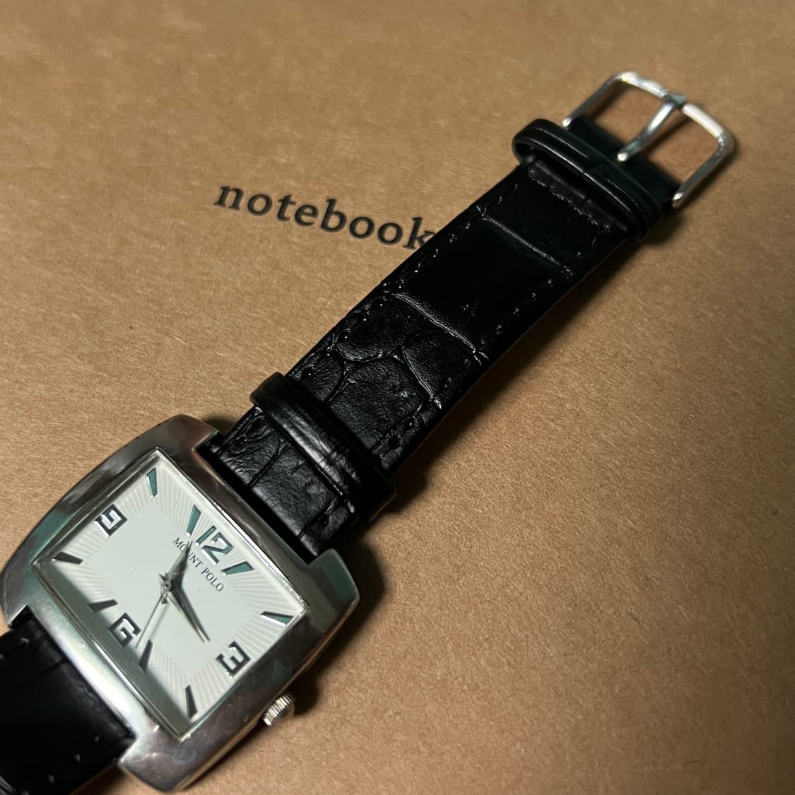 MOUNT POLO black leather watch 상품이미지9