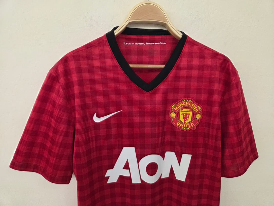 맨유 12-13 시즌 AON 마킹 유니폼 상품이미지2