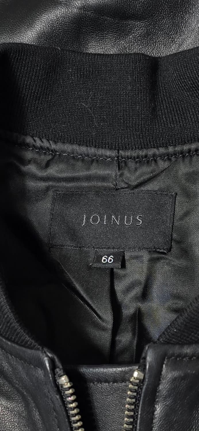 JOINUS 가죽 블루종 블랙 66 상품이미지3