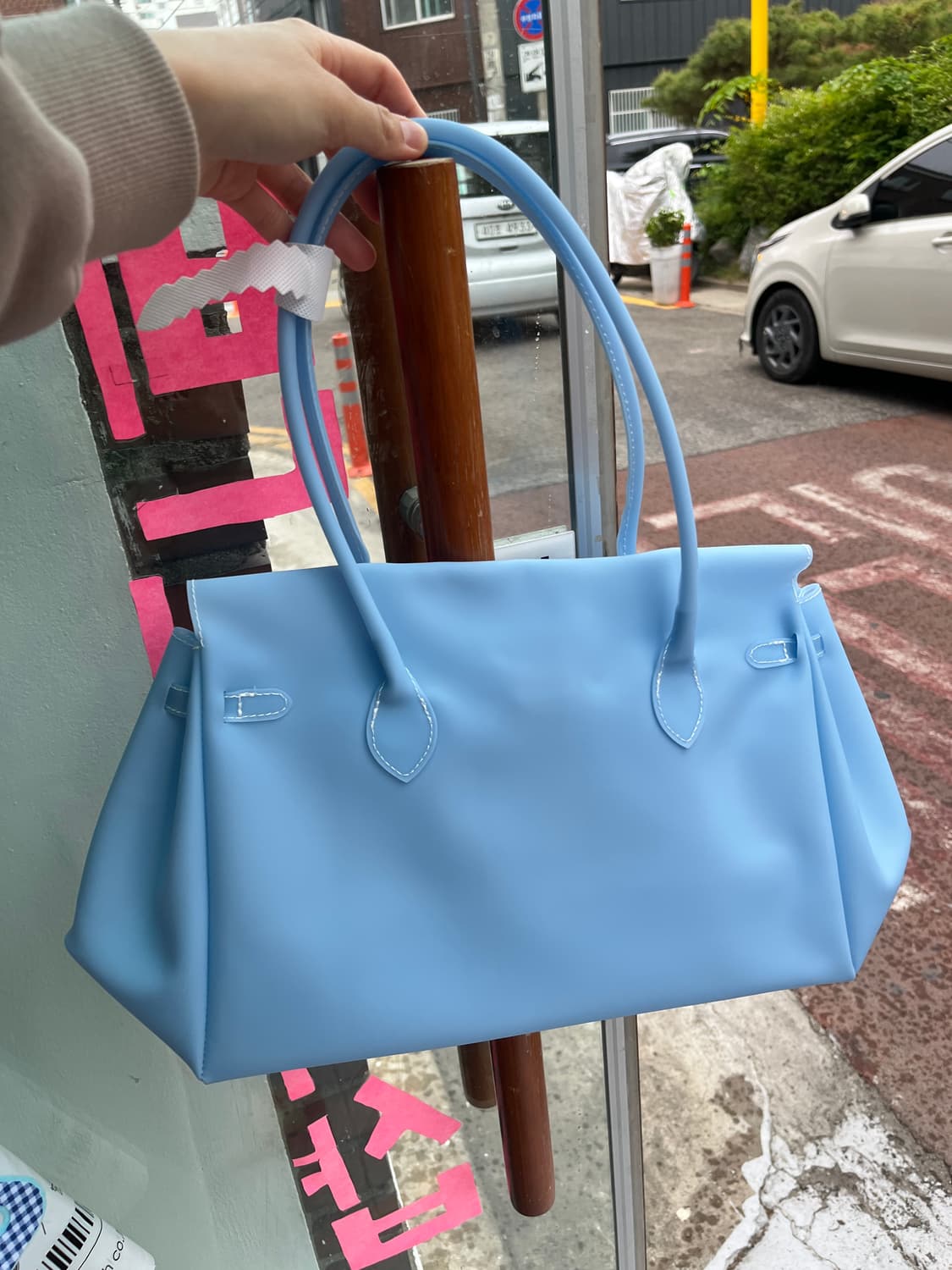 젤리버킨 M 블루 - 커스텀 상품이미지4