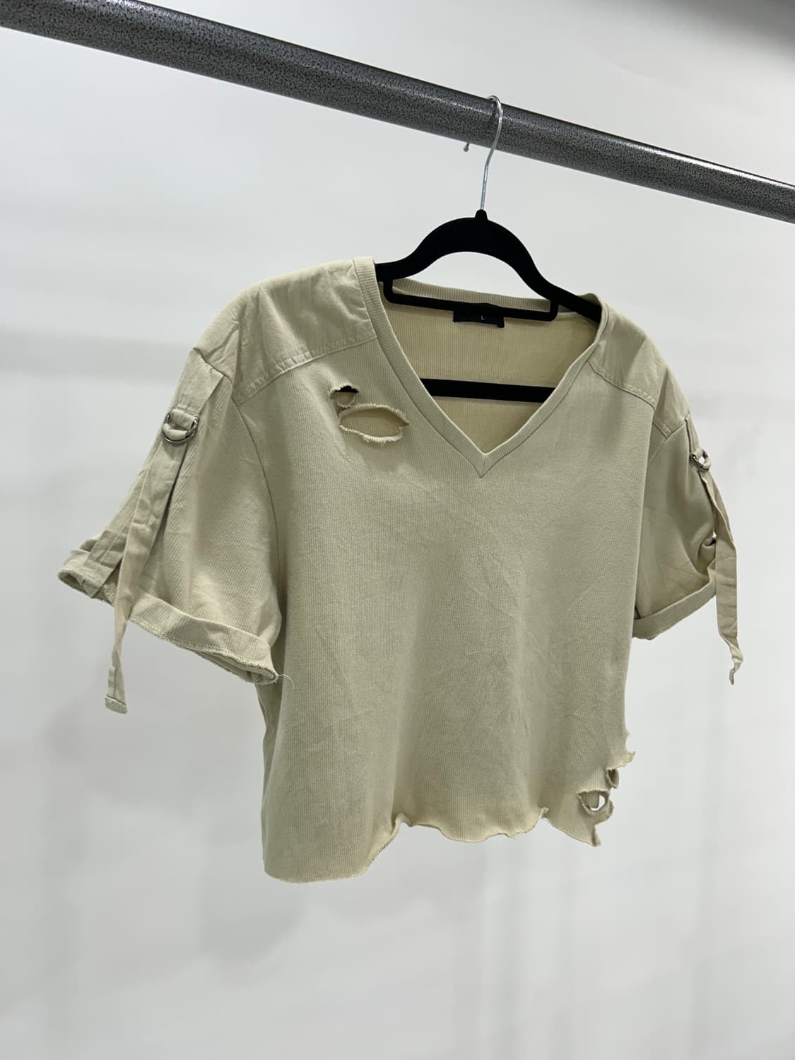 Distressed crop t 상품이미지7