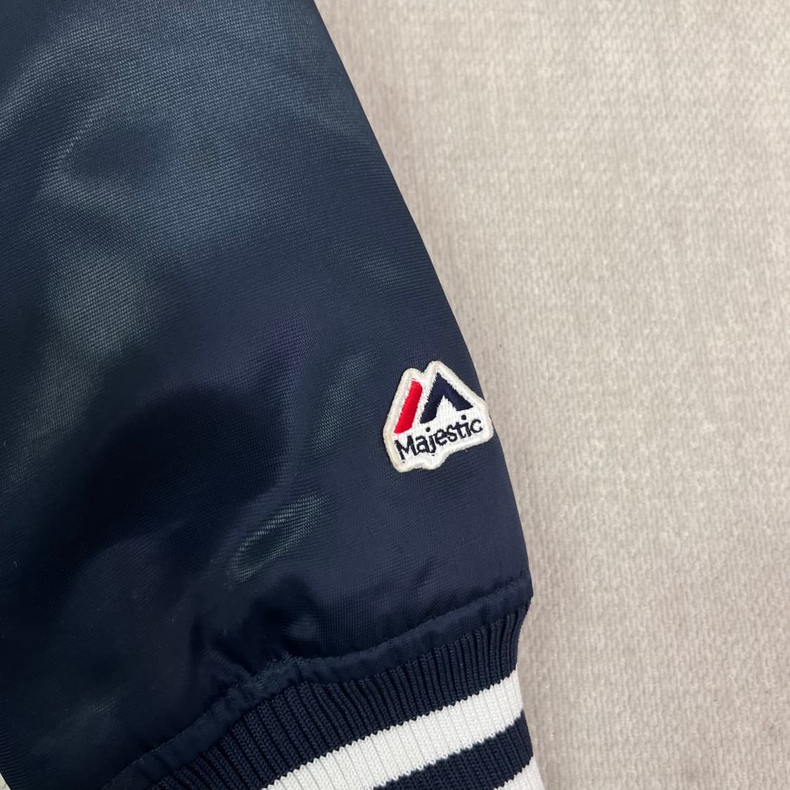 100 90s 마제스틱 일본판 뉴욕 양키즈 스타디움 바시티 자켓  상품이미지6