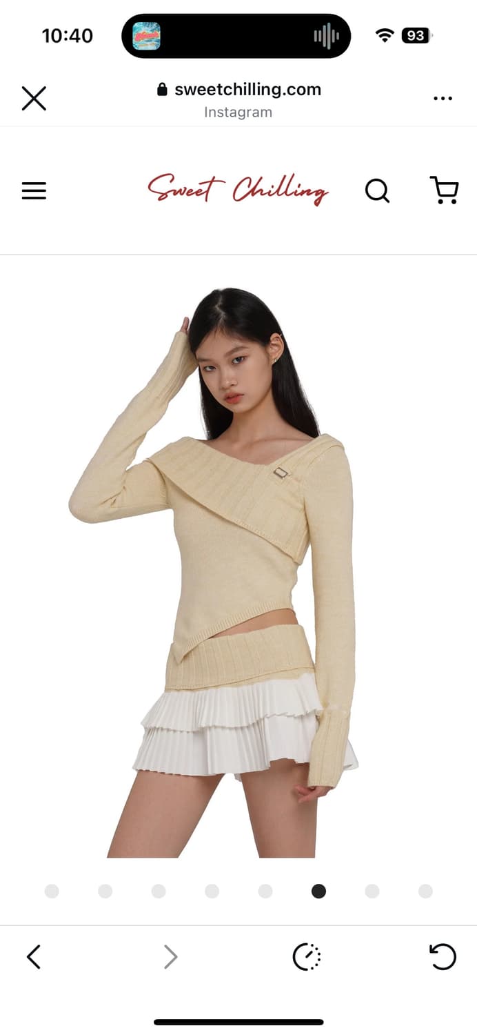 SWEETCHILLING 스위트칠링 니트+스커트 상품이미지3