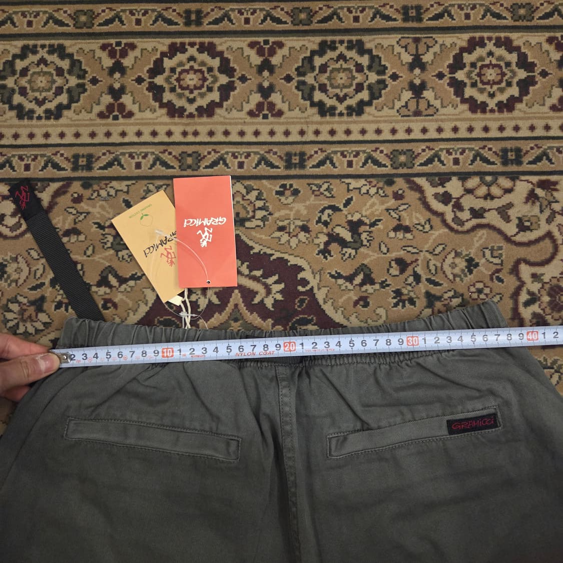 그라미치 팬츠 그레이 L 새상품 상품이미지6