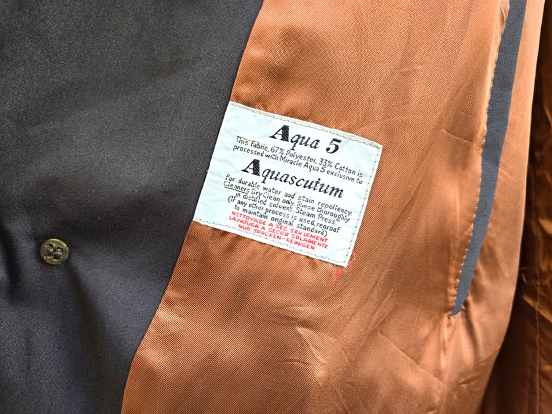 70-80s 아쿠아스큐텀 아쿠아 5 (made in england) 상품이미지7