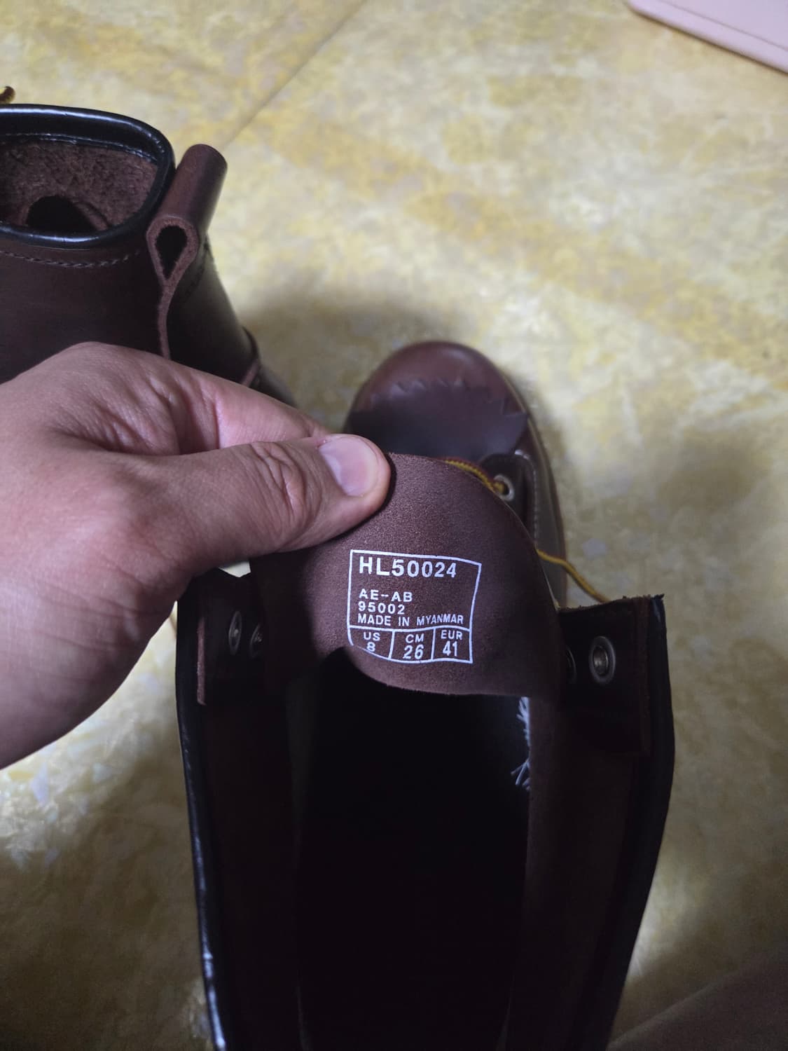 호킨스 라인맨 부츠 260 미사용품 상품이미지4