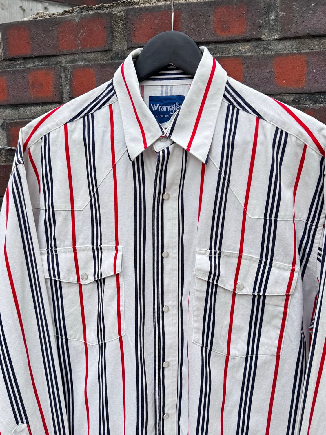 랭글러 웨스턴 스트라이프 셔츠  상품이미지2