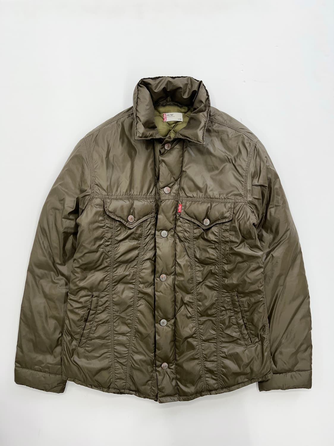 리바이스 레드탭 패딩 트러커 자켓 상품이미지3